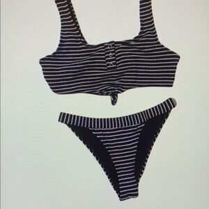Cabana del Sol Navy Swimwear